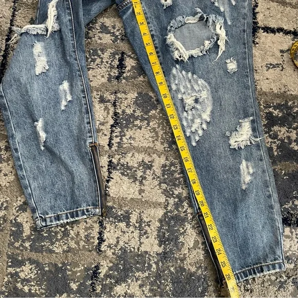 NWT One Teaspoon Freebirds Ford Distressed Skinny Jean Size 31